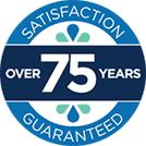 Jayson Company logo highlighting Over 75 Years – Satisfaction Guaranteed