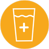 Jayson Company menu navigation icon for drinking water purification and filtration, bottled water problems