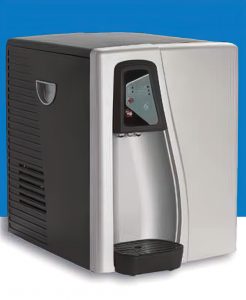 photo of countertop model of bottleless water cooler